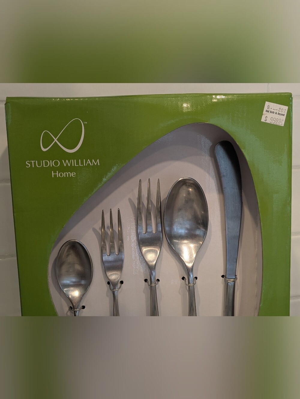🍴 Studio William Home Larch Flatware Stainless Steel- USED - Picture 4 of 15